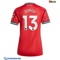 Fotballdrakt Dame Manchester United Patrick Dorgu #13 Hjemmedrakt 2025-26 Kortermet